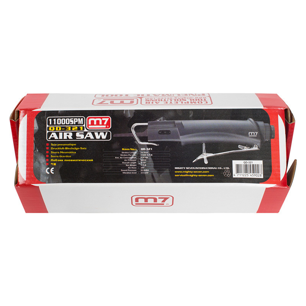MIGHTY SEVEN (QD-321) Пневмолобзик 14.5 мм ход полотна, 11000 ход/мин