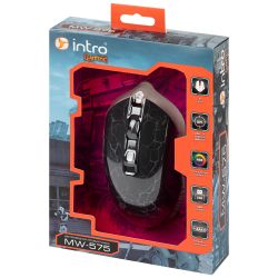 Мышь Intro MW575 беспроводная игровая 800-1600dpi черная