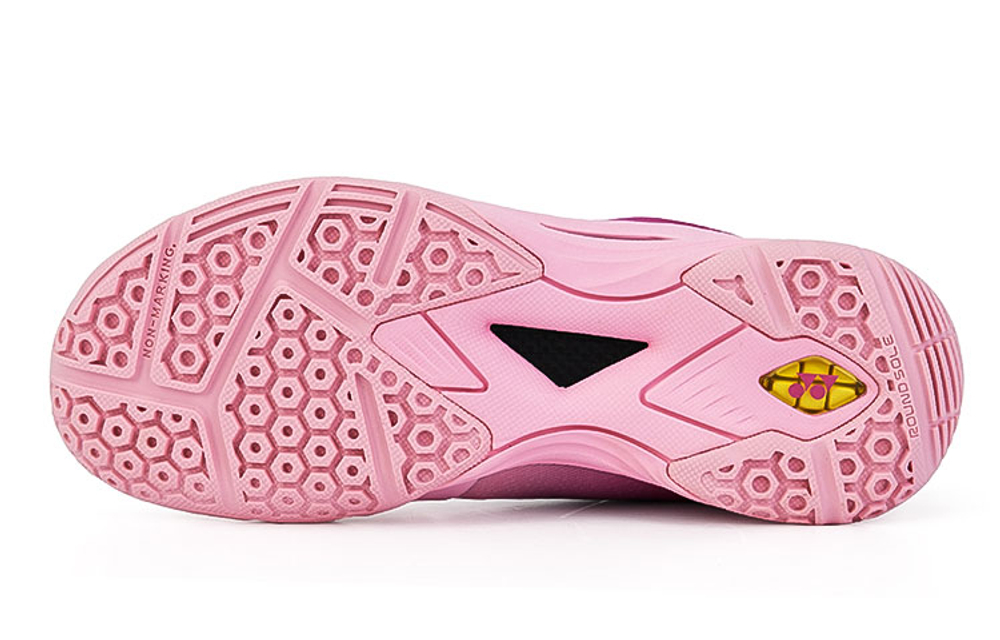 YONEX Power Cushion AERUS Z Textile, Synthetic Leather Low top Badminton Shoes Unisex Pink