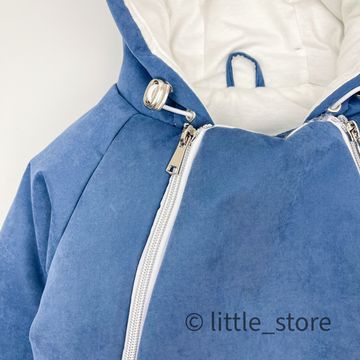 Конверт-комбинезон демисезонный "Уно" Синий