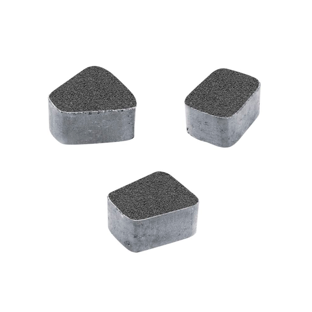 ТРОТУАРНАЯ ПЛИТКА КЛАССИКО - Б.2.КО.6 ГРАНИТ СЕРЫЙ, КОМПЛЕКТ ИЗ 3 ВИДОВ ПЛИТ