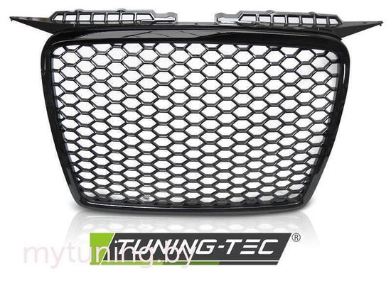 Решетка радиатора RS LOOK GLOSSY BLACK для Audi A3 8P