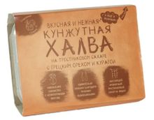 Халва Сокровища Сезама кунжутная Орех и курага 290 г 3 шт