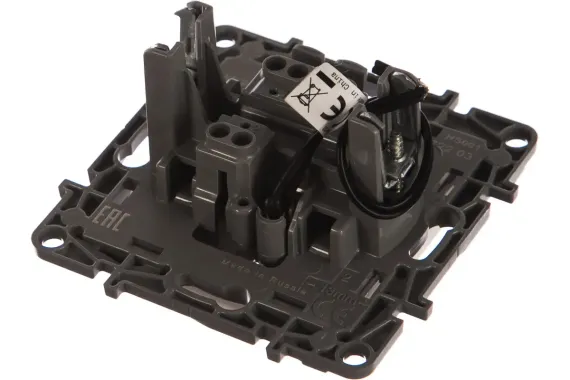 Выключатель Legrand Etika 1-клавишный с индикатором белый 25645