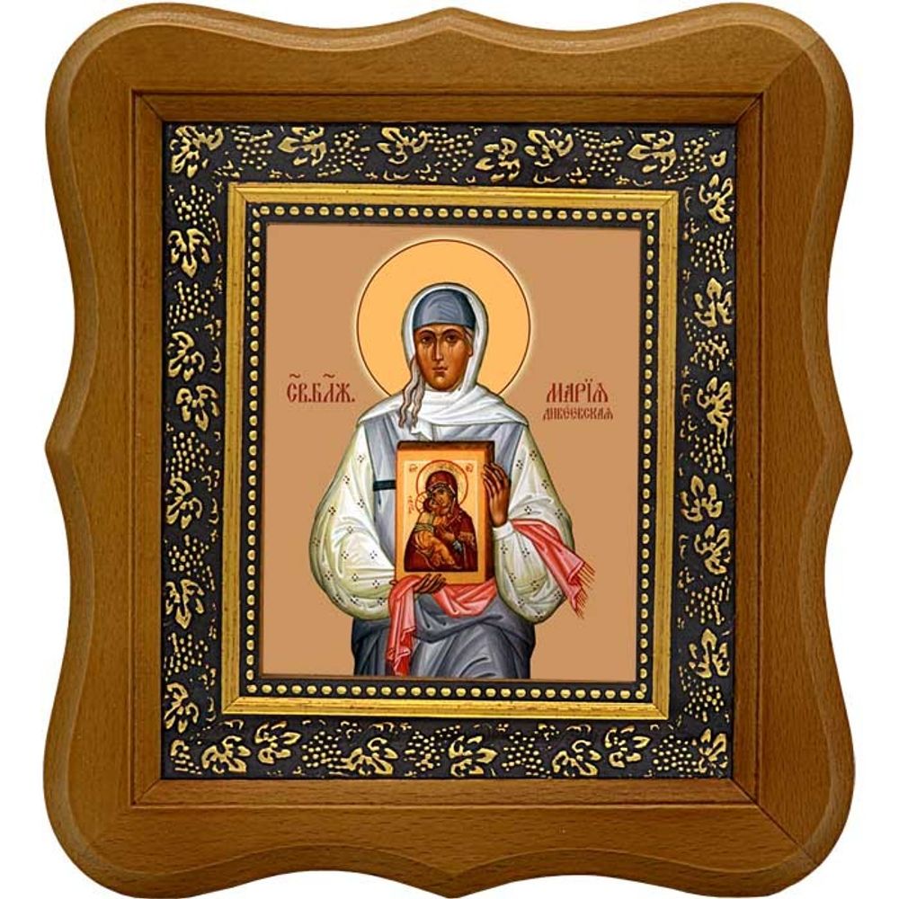 Мария Дивеевская Святая блаженная. Икона на холсте.