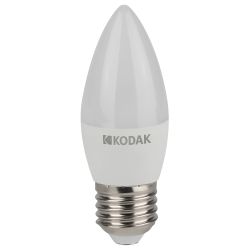 Лампочка светодиодная Kodak LED KODAK B35-7W-830-E27 E27 / Е27 7Вт свеча теплый белый свет | Лампы cветодиодные Свеча (B/C)