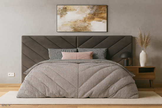 Кровать Кьянти с широким изголовьем