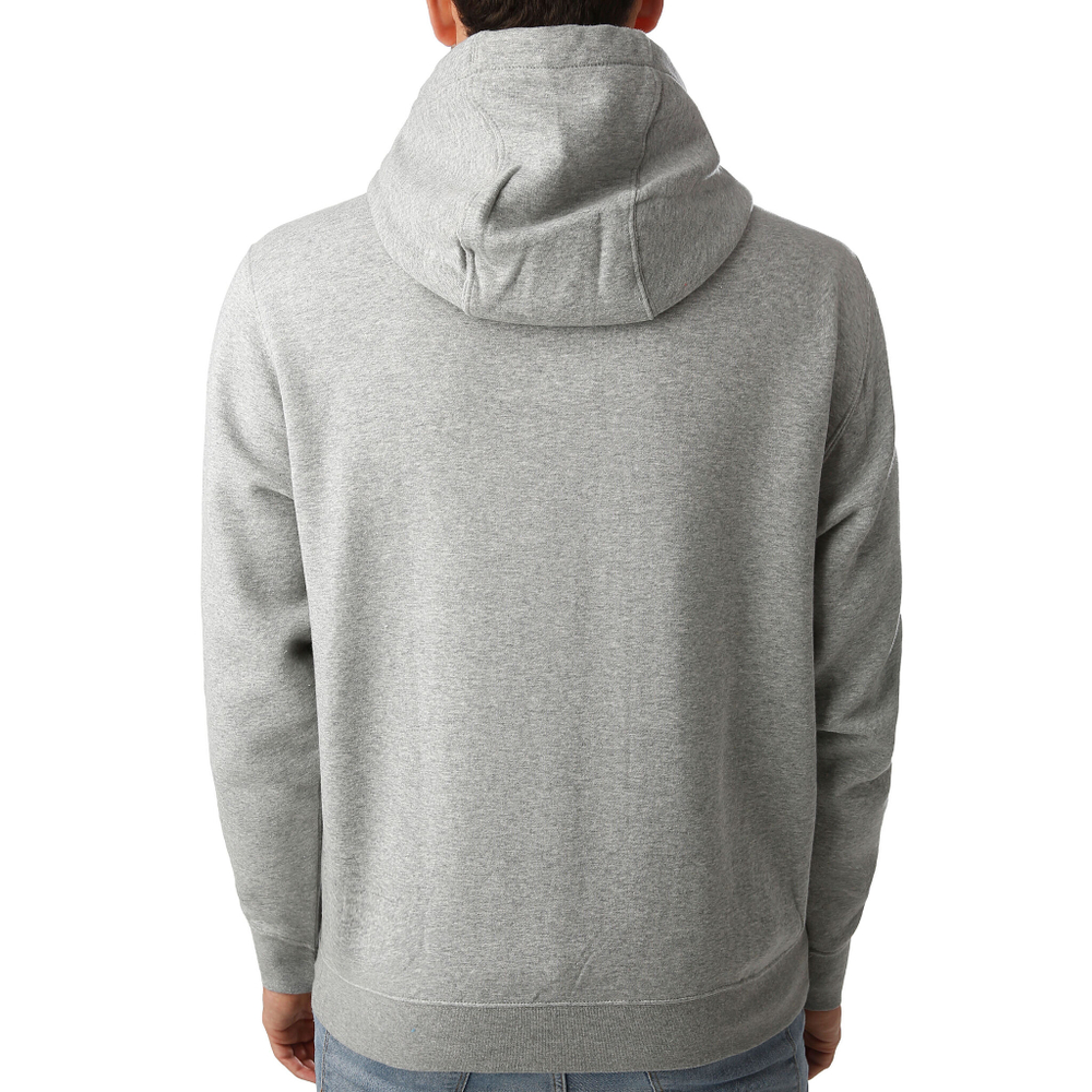 Мужская кофта теннисная Nike Sportswear Club Fleece Hoody Men - Lightgrey, White