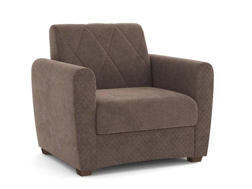 Кресло-кровать Эдвин велюр прага браун