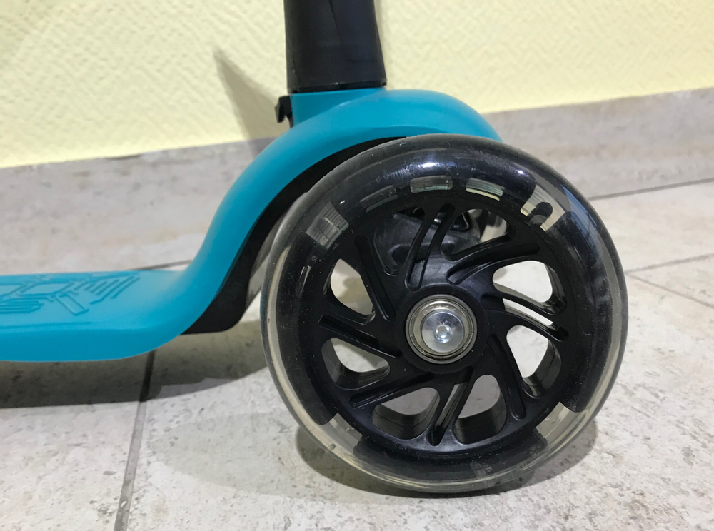 Самокат трехколесный кикборд Дерзкий Стайл Classic бирюзовый до 50 кг С-003-0-19/16-l