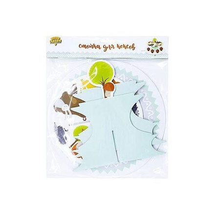 Стойка для кексов Лесные Друзья, 2 яруса