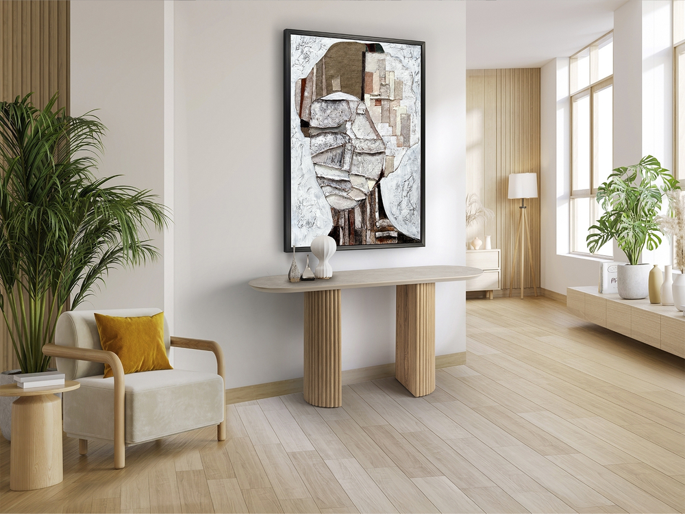 Irati Консоль цвет каменный/древесный