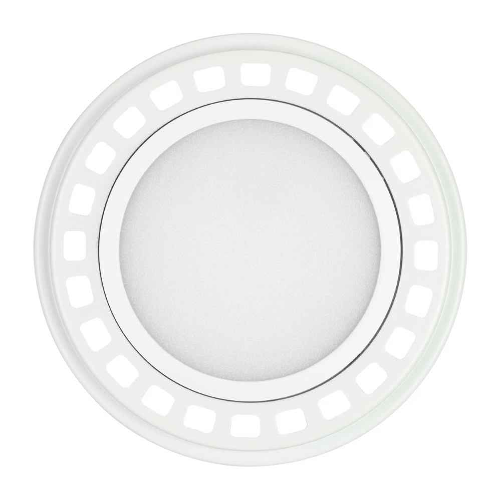 Лампа AR111-UNIT-G53-12W- Warm3000 (WH, 120 deg, 12V) (Arlight, Металл) 026887