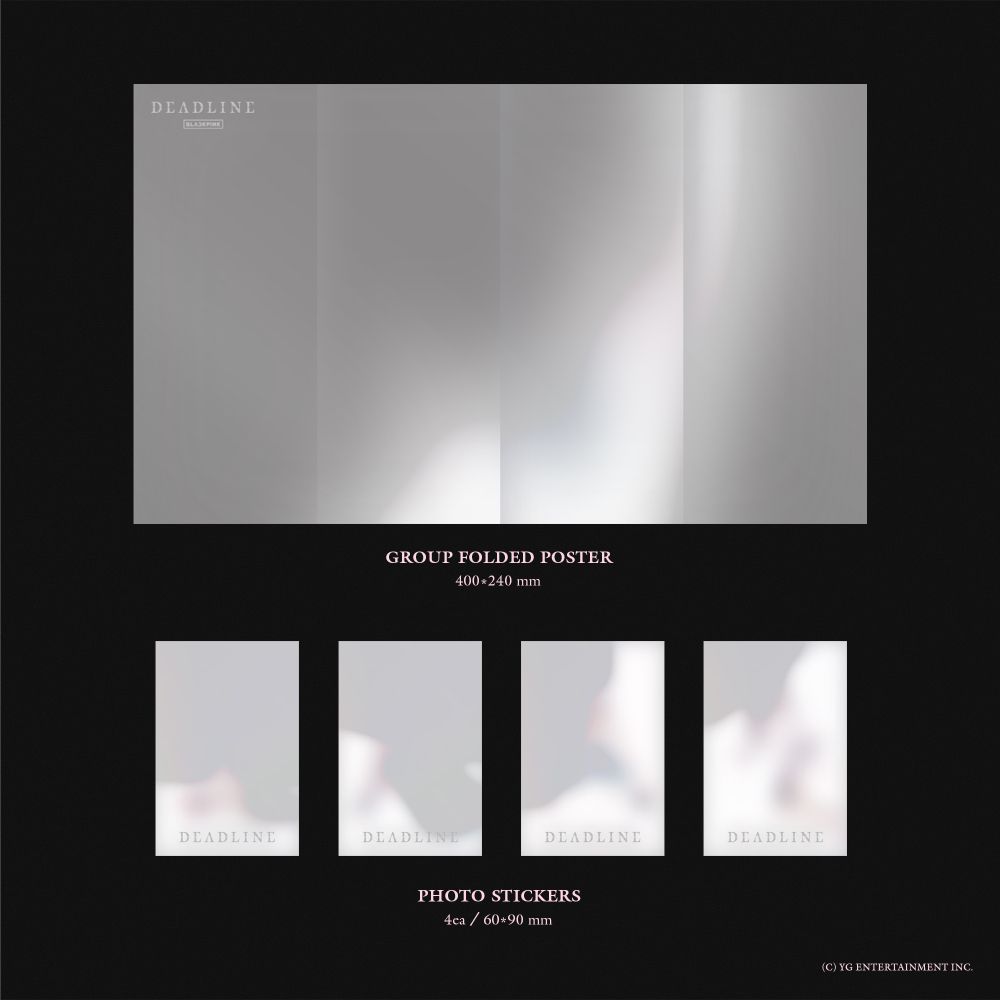 Альбом BLACKPINK - 3rd Mini Album [DEADLINE] (BLACK Ver. / PINK Ver.)