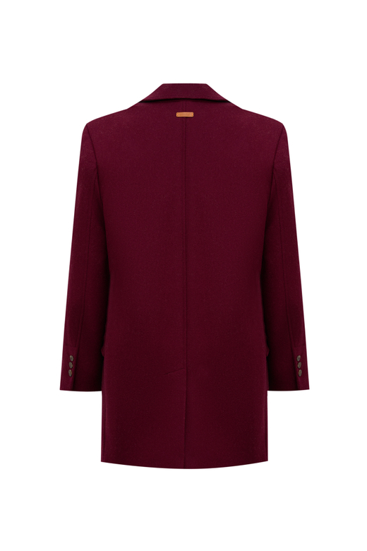 Жакет-пальто из шерсти