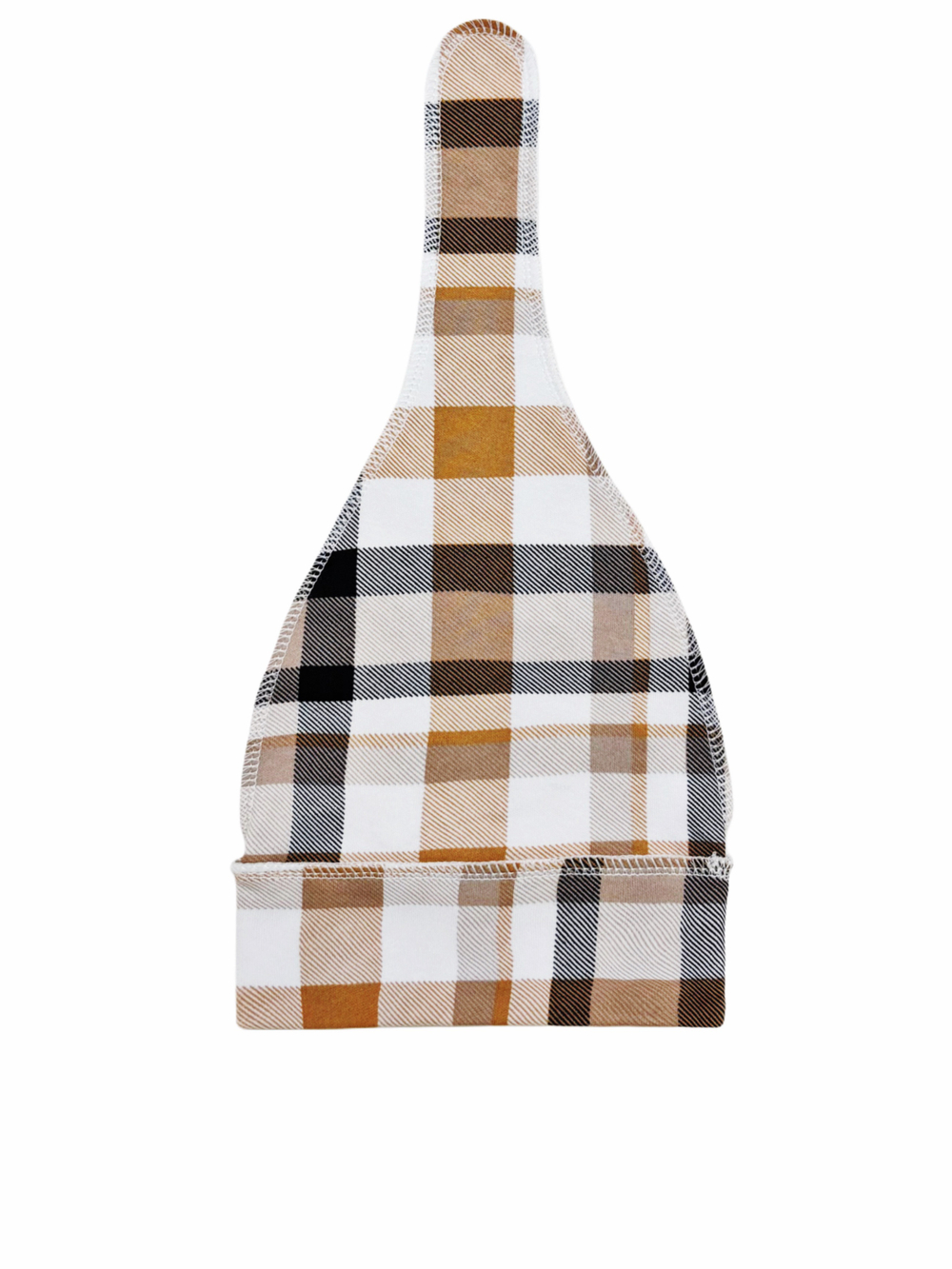 Шапочка-узелок Клеточки