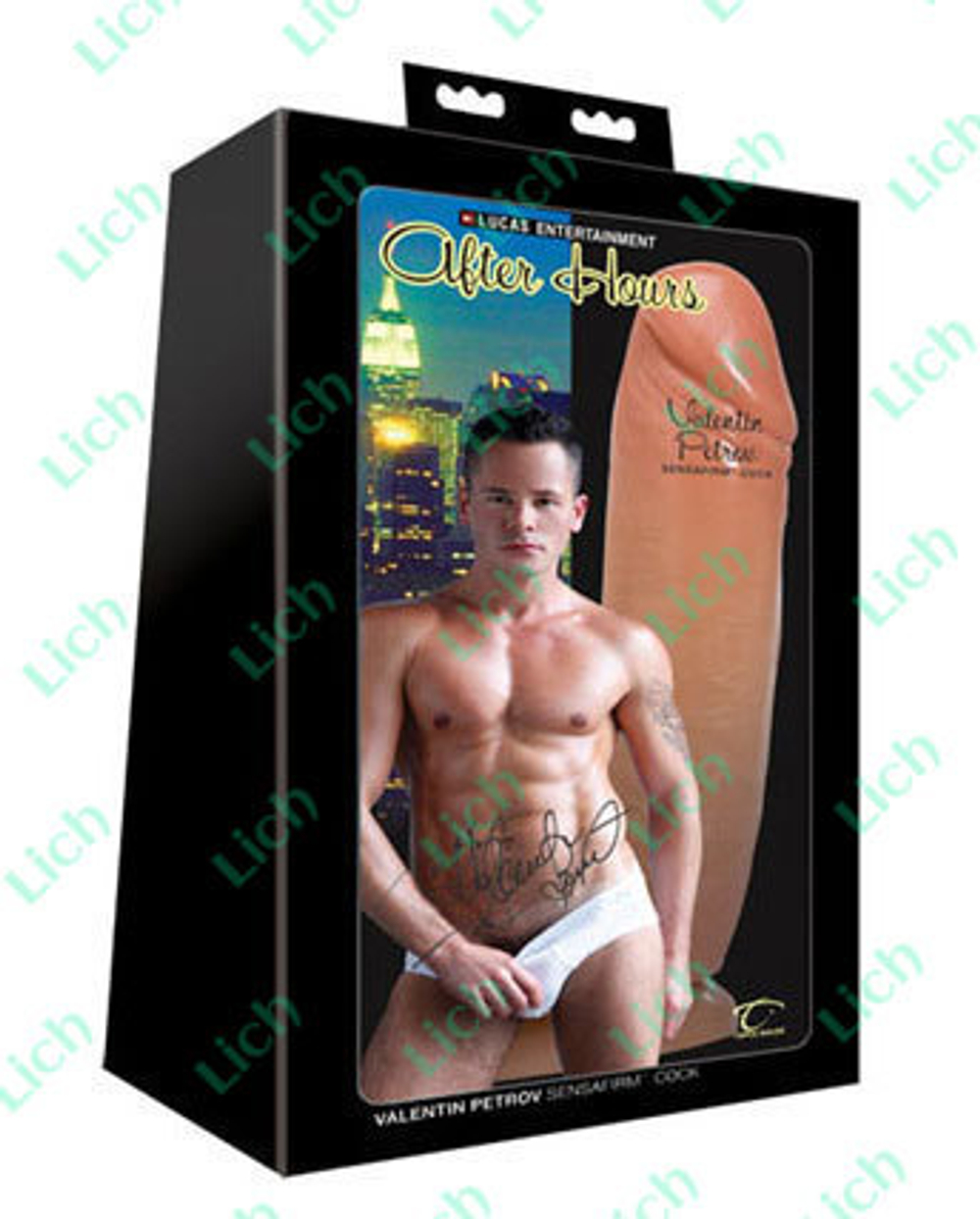 Фаллоимитатор-копия пениса Валентина Петрова, 19 см.