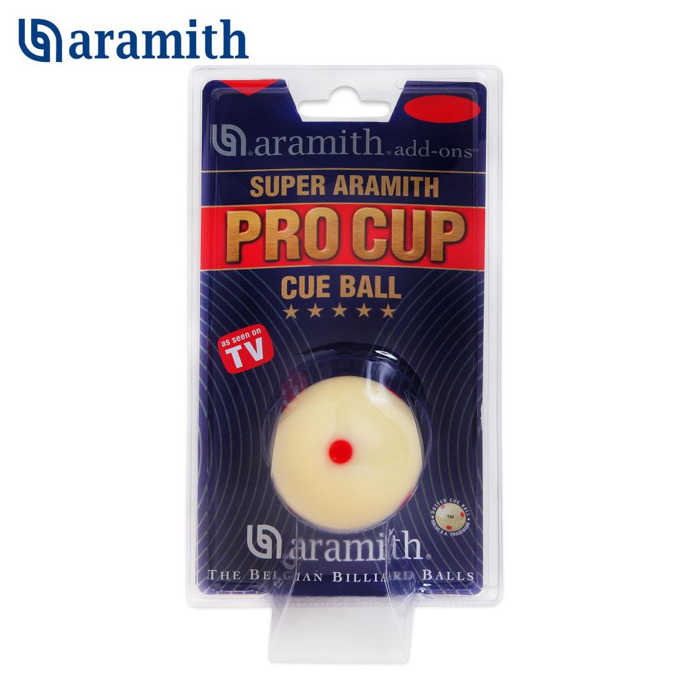 Биток Super Aramith Pro-Cup Pool ø57,2мм блистер
