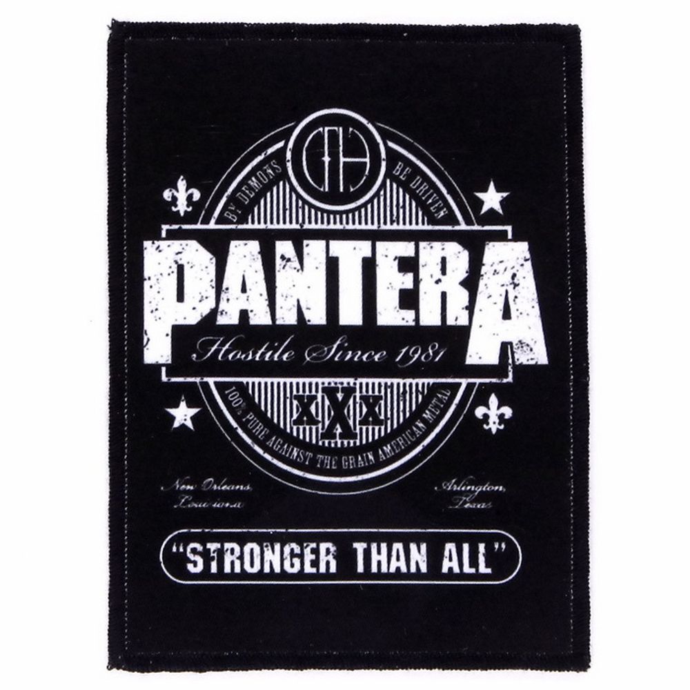 Нашивка Pantera Stronger Than All (708)