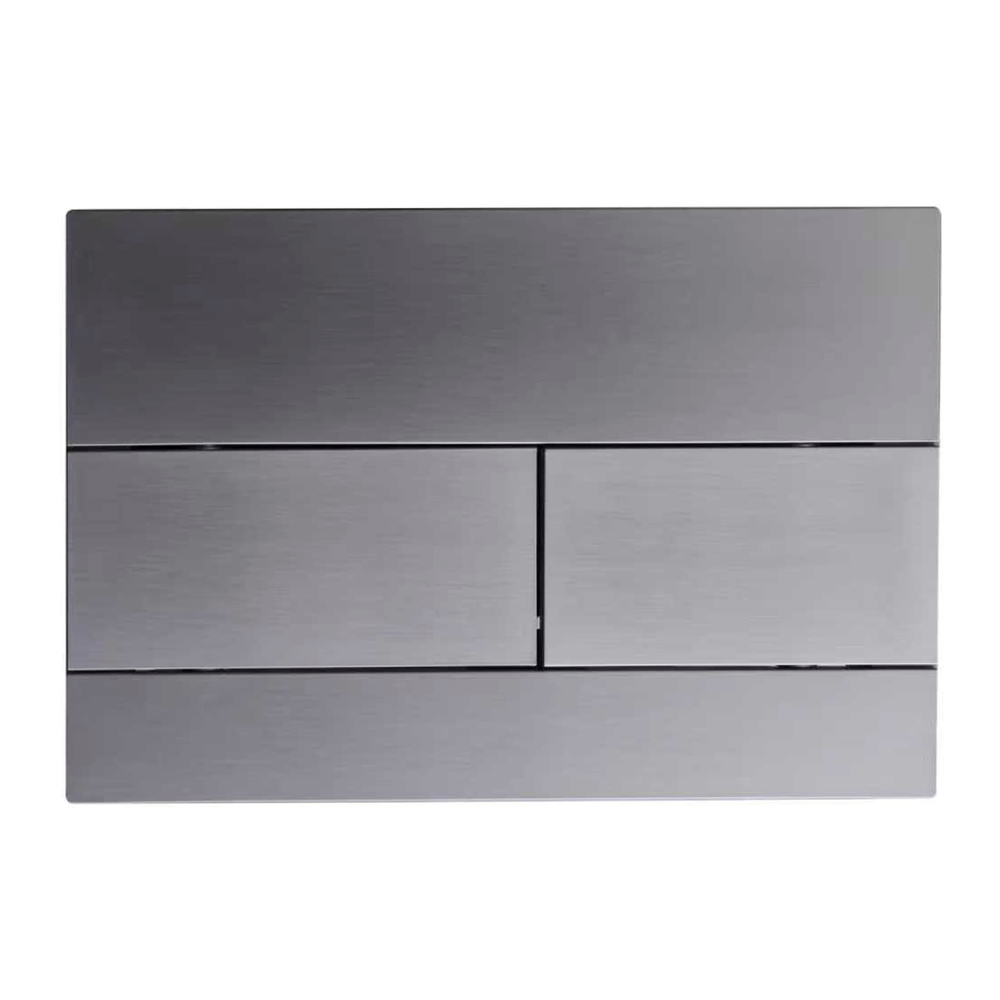 Кнопка смыва Vincea VFP-203GM, цвет вороненая сталь