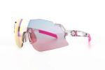 Спортивные очки с диоптриями HILX Savage 2.0 Shiny Crystal Grey Pink / Pink Lens