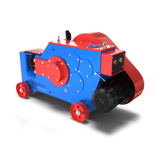 Станок для резки арматуры Vektor GQ32 - [3 кВт / до 32 мм]