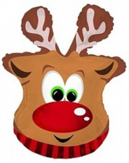 CTI Фигура Голова Веселый Олень (26''/66 см)