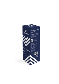 Термокружка Relaxika 701 (0,48 литра), синяя (без лого)