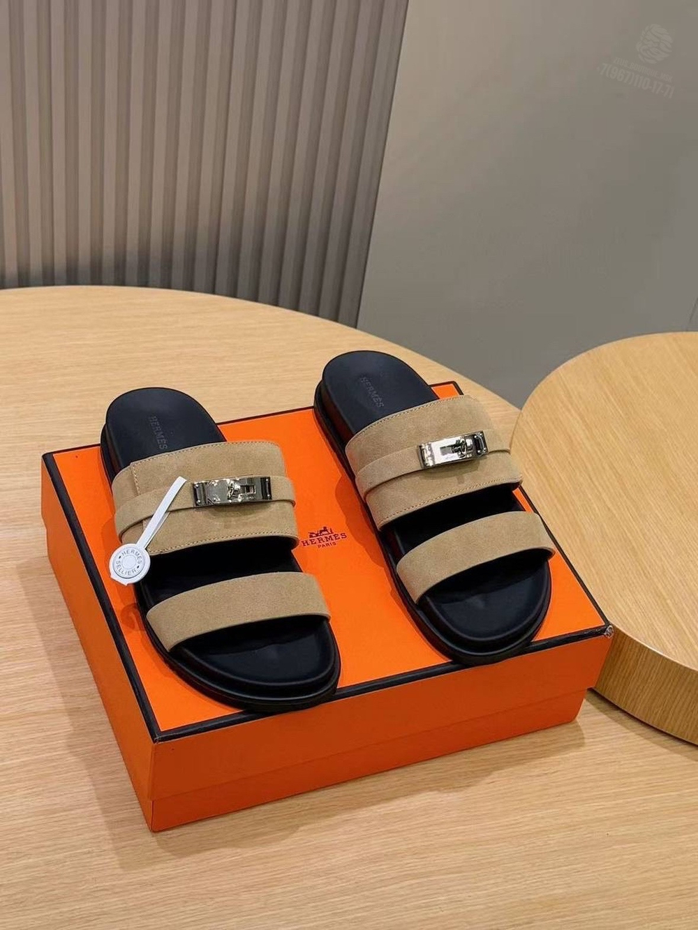 Шлепанцы Hermes Jackson