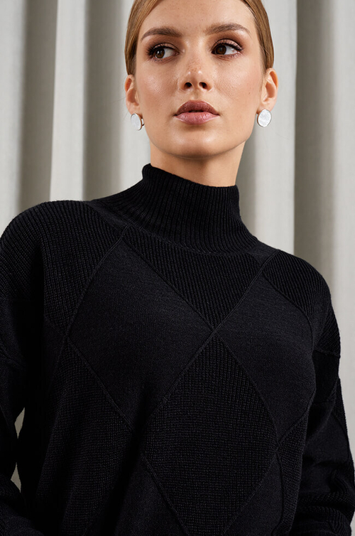 22922 Джемпер женский (черный)