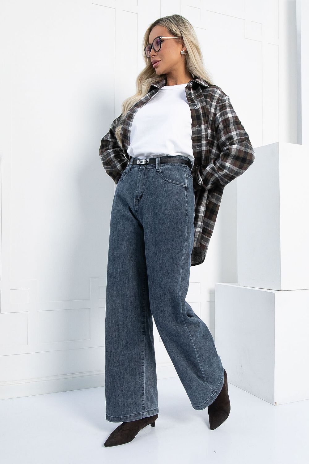 Джинсы Фабиан (мокрый асфальт) Б12868-4М LT Collection