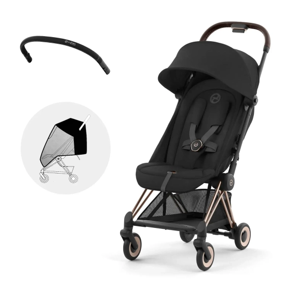 Прогулочная коляска Cybex Coya Sepia Black Rosegold