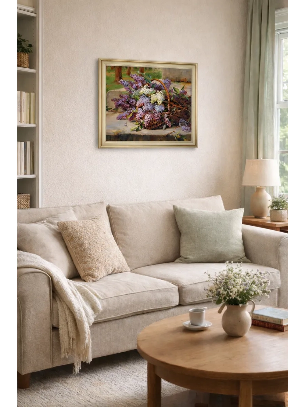 Картина на стену для гостиной в классическом стиле 68*58 см