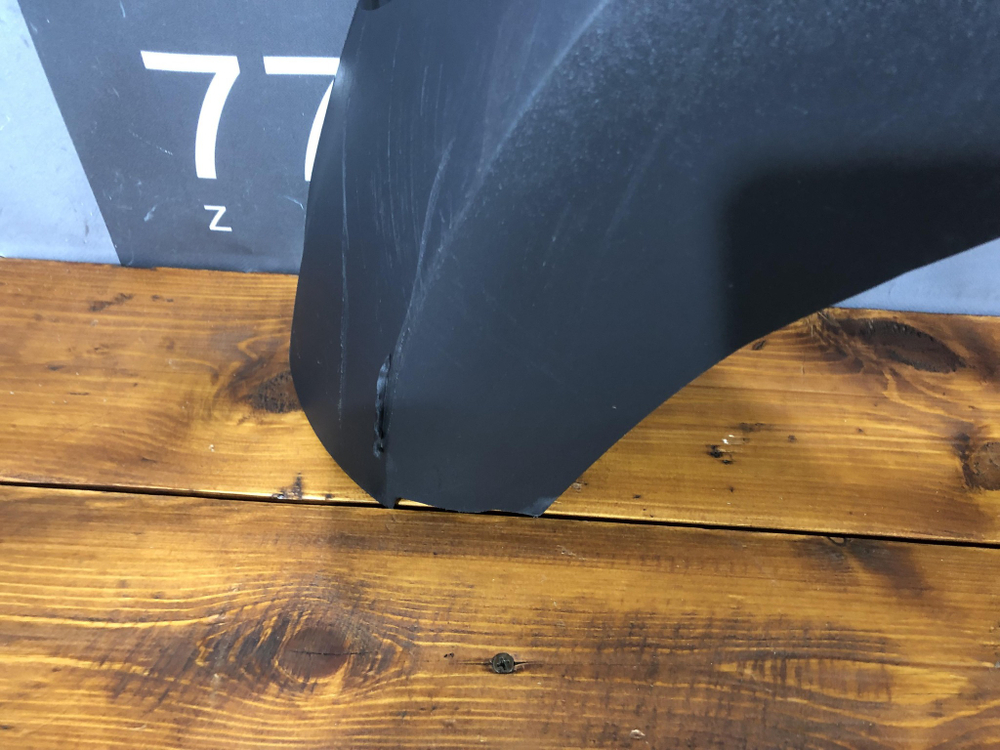 Юбка Спойлер переднего бампера Audi Q3 (8U)  Б/У Оригинал 8U0807061