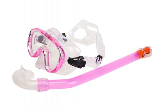 Набор для снорклинга Seac Marina Set маска/трубка розовый