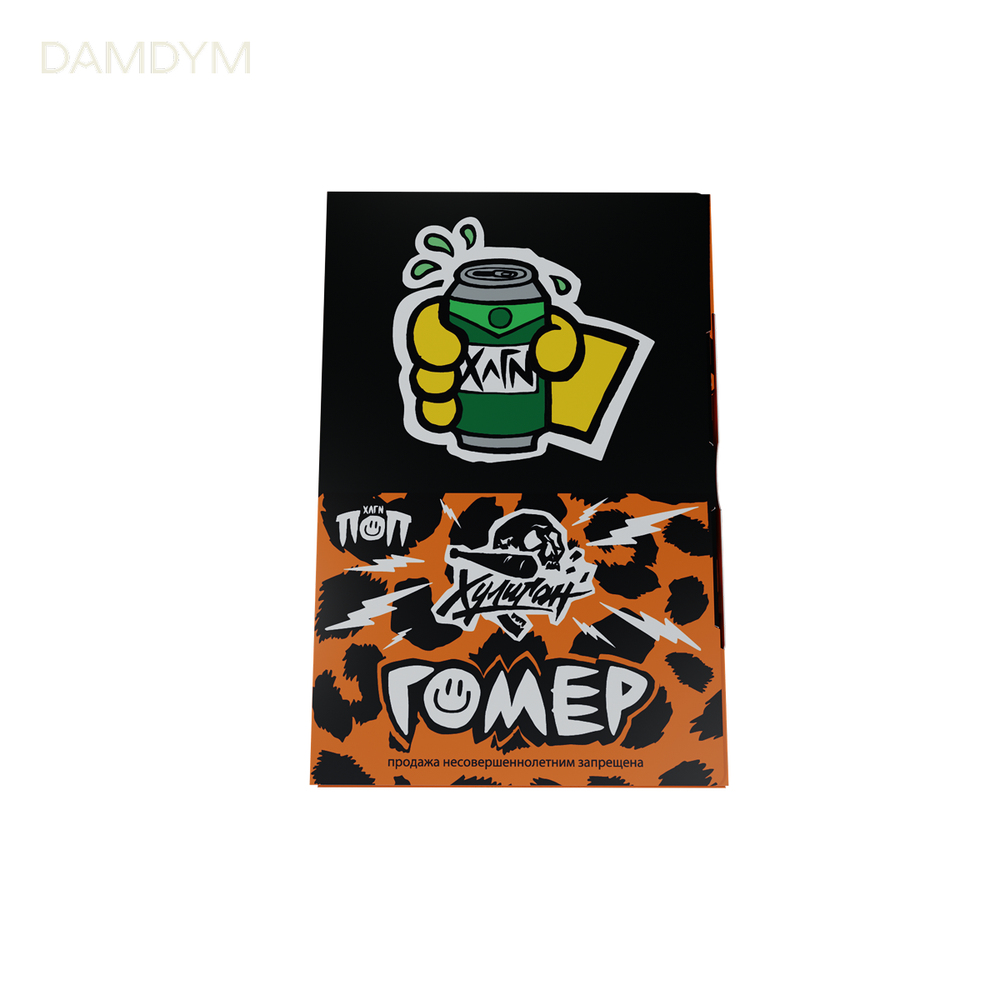 Табак для кальяна Хулиган ПОП 25 грамм.