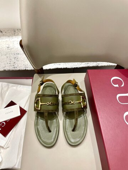 Gucci Horsebit Thong Sandal