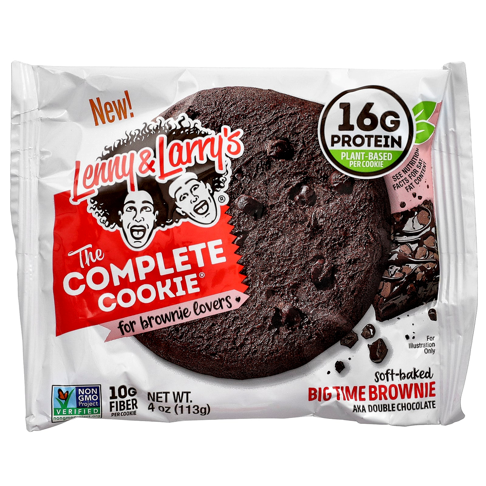 Lenny & Larry's, The Complete Cookie®, Big Time Brownie, 12 видов печенья, 113 г (4 унции)