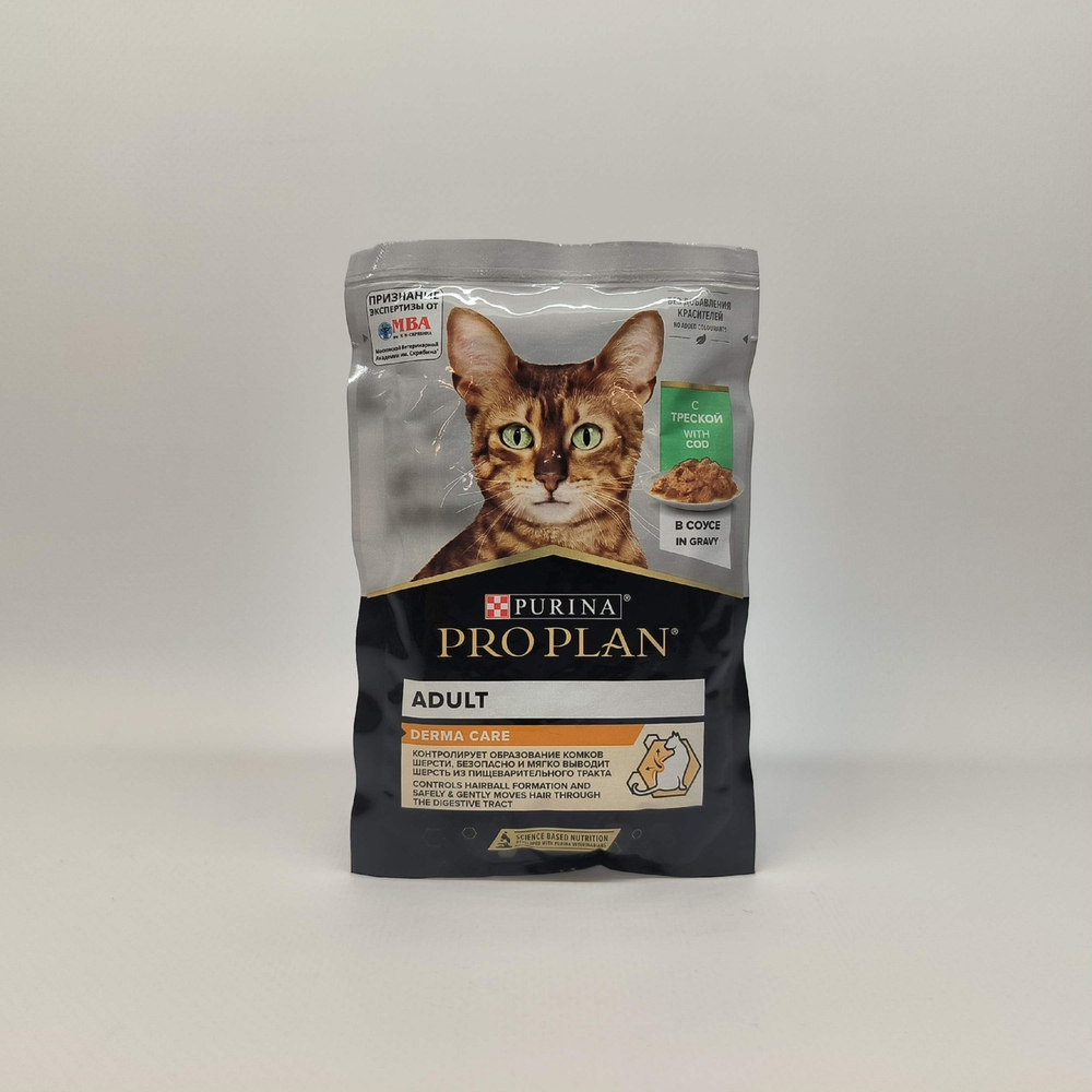 Треска в соусе для здоровья кожи и шерсти, 85гр Pro Plan Nutri Savour