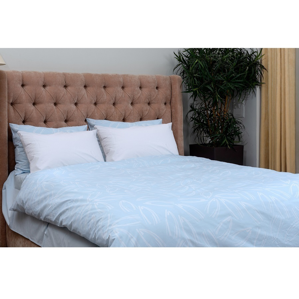 Пододеяльник из перкаля с принтом Свежесть леса russian north, 200х200 см