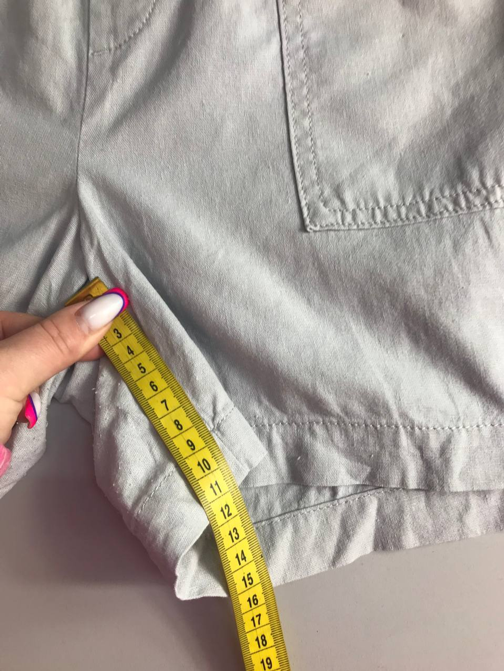 Шорты Banana Republic льняные практичные, маркировка 6, визуально 44 размер