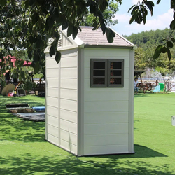 Садовый пластиковый сарай HouzBlock Comfort-1 (2.2x1.2 м)