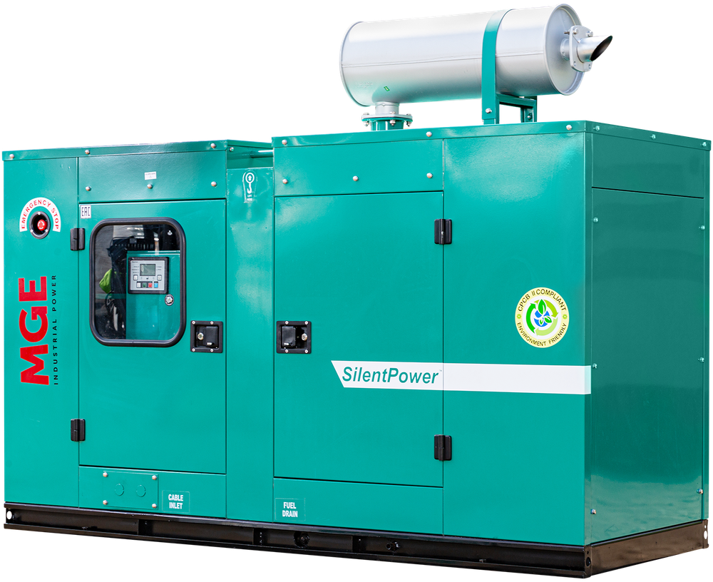 Дизельный генератор MGEP24CS в кожухе