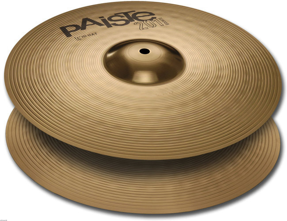 Тарелка хай-хэт Paiste 14" 201 Bronze Hi Hat