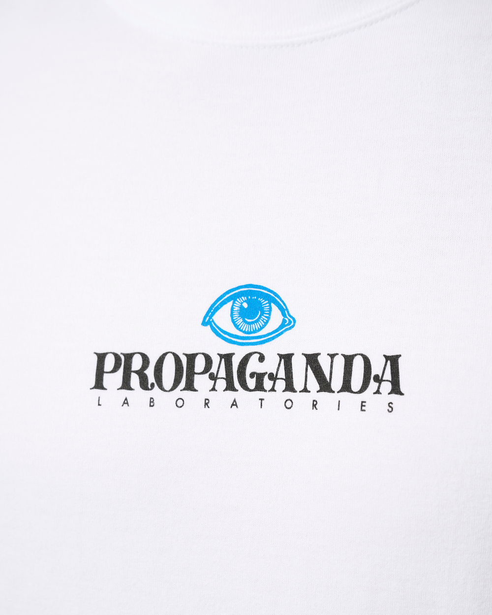 UNDERCOVER ФУТБОЛКА БЕЛАЯ ПРИНТ PROPAGANDA