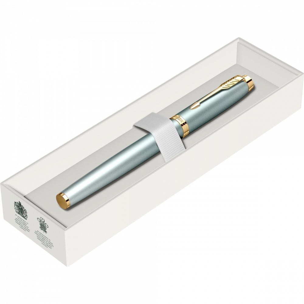 Ручка перьевая Parker "IM Rituals GREEN Gradient GT", цвет чернил: Blue, 0,8мм, в подарочной упаковке