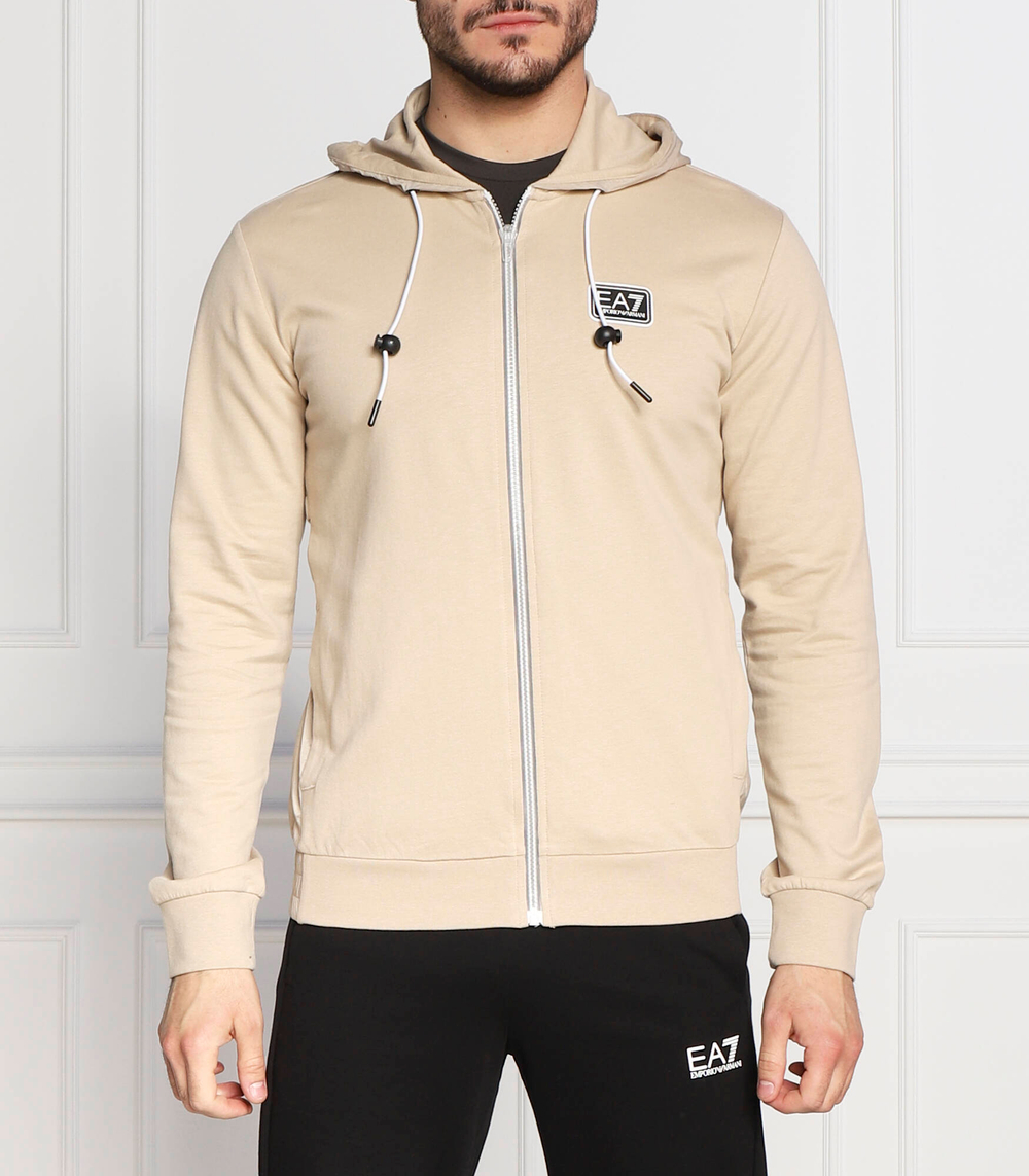Худи EA7 - бежевый(3RPM25 PJ05Z)
