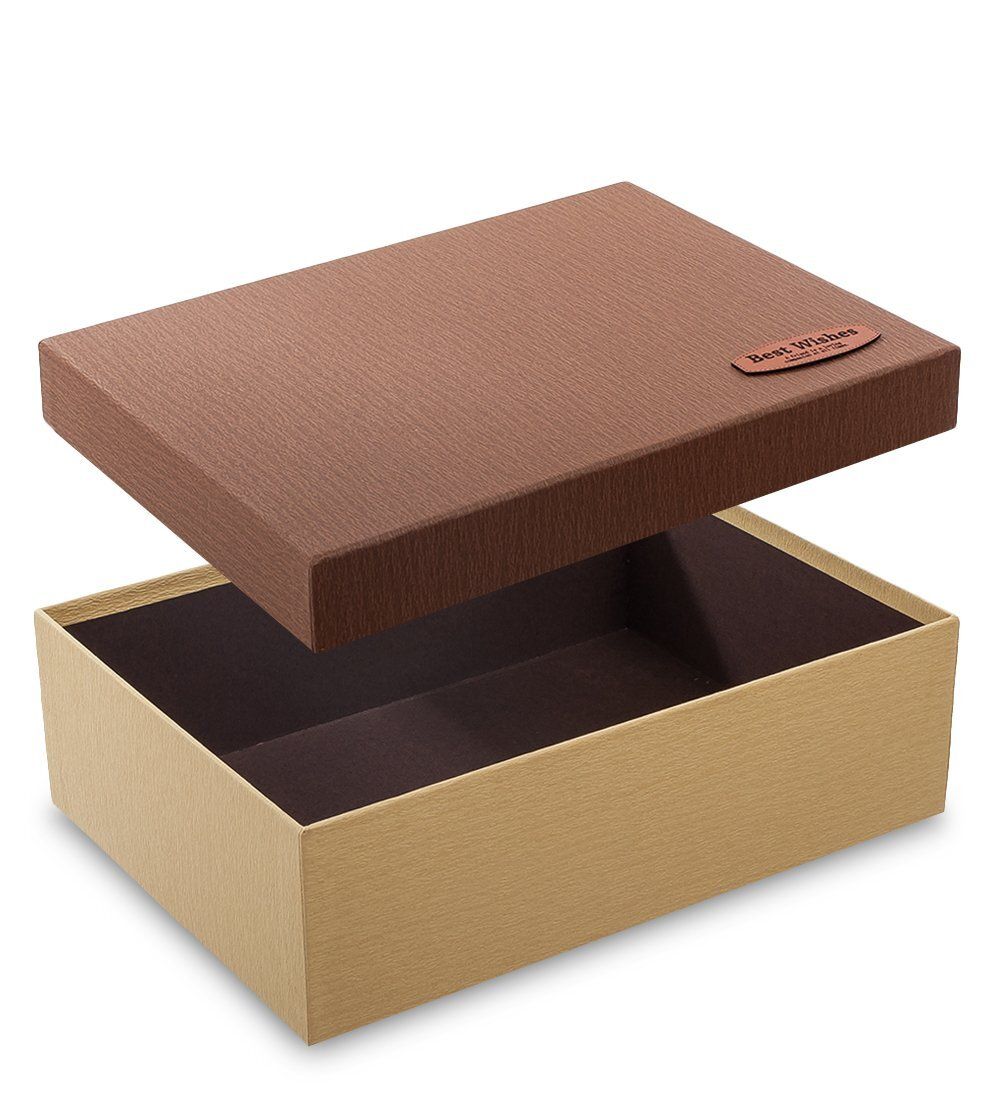 WF-11/2-A Коробка «С наилучшими пожеланиями» цв.беж./коричн.