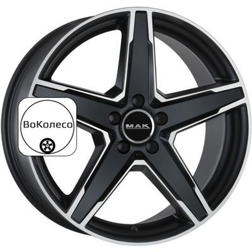 8x18/5x112 ET35 D66,6 Stern Ice Black MAK