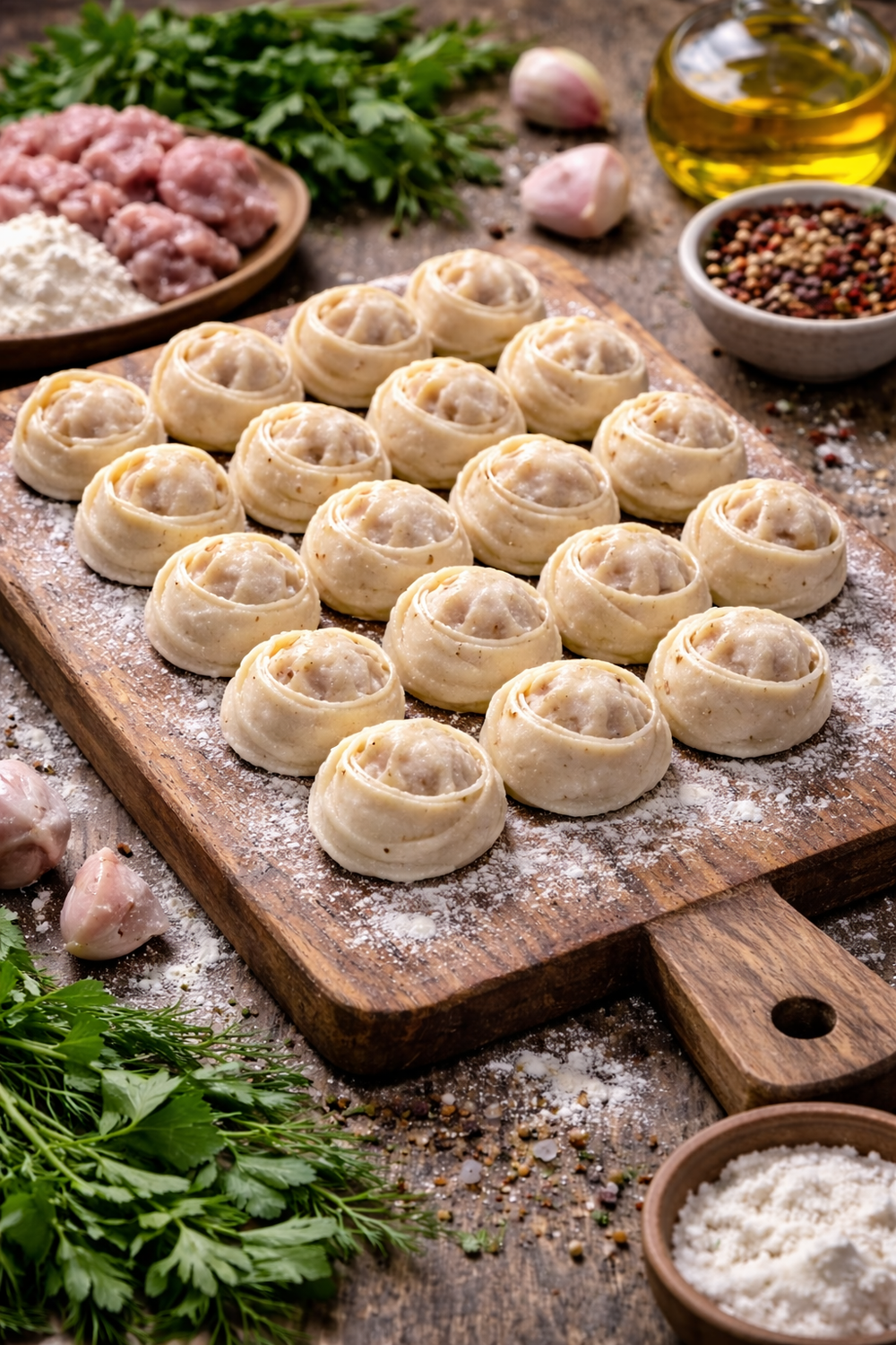 Пельмени Премиум 500 г ТМ "Попробуйте"